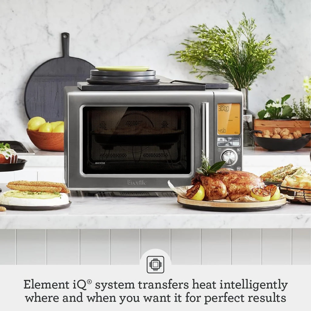 2026 Grille-pain micro-ondes Breville en acier inoxydable 2025 BMO870BSS1BUC1