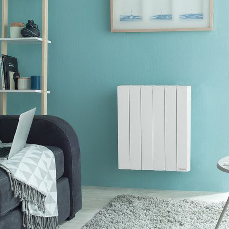 ATLANTIC - Radiateur chaleur douce Accessio digital 2 horizontal 1000W blanc - 524910 — photo 6