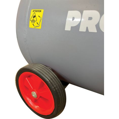 Prodair – Compresseur 50 litres 2CV – Débit d’air 195 l/min – Pression max 8 bars – Kit gonflage pour vélos et pneumatiques — photo 3