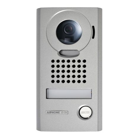 Aiphone – Platine de rue interphone JODV avec caméra intégrée – IP54 – Éclairage LED – Fixation en saillie – Compatible avec kits JO et JO Wi-Fi — photo 1