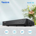 Reolink – Caméra de surveillance PoE NVR 8 canaux avec disque dur 2 To – Enregistrement 24/7 – Supporte 4MP 5MP 8MP – Accès local et à distance — photo 1