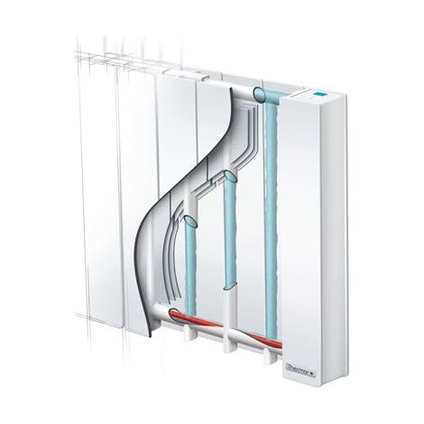 THERMOR - Radiateur chaleur douce Baléares 2 horizontal blanc 1000W - 492431 — photo 4