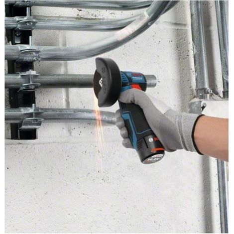 Meuleuse GWS 12V -76V-EC Ø76 mm - BOSCH - Sans batterie, ni chargeur - 3 Disques - L-Boxx - 06019F2003 — photo 3