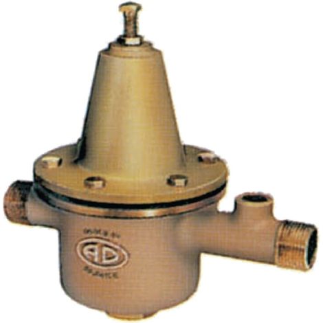 Desbordes – Réducteur de pression mâle/mâle DN 3/4" 20mm – Cuve en bronze – Pression réglable 1 à 6 bar – Débit élevé avec faible perte de charge — photo 6