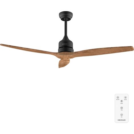 Cecotec – Ventilateur de plafond EnergySilence Aero 5270 – Moteur DC 40W – 132 cm – 3 pales aérodynamiques – Télécommande – 6 vitesses – Minuterie 8h — photo 4