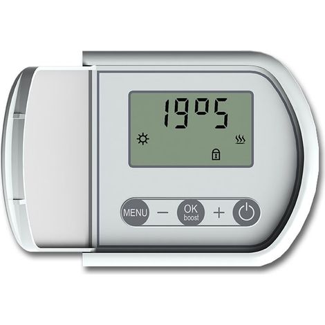Carrera – Radiateur électrique 1500W – Inertie céramique – Thermostat ECOPILOTE LCD – IP24 pour installation murale — photo 3