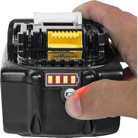 Pack de 4 Batteries 6Ah MAKITA BL1860 - 198091-4 - Chargeur double DC18RD - Coffret Makpac — photo 3