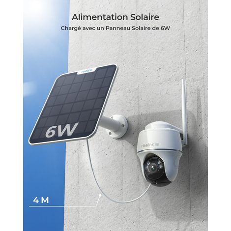 Reolink – Caméra de surveillance extérieure 4K 8MP – WiFi bi-bande 2,4/5 GHz – Vision nocturne couleur – Rotation 355° et inclinaison 140° – Détection intelligente — photo 2