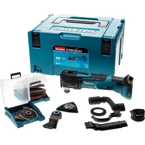 Outil multifonction MAKITA 18V DTM51ZJX3 en coffret MakPac - 18V - Sans batterie, ni chargeur — photo 6