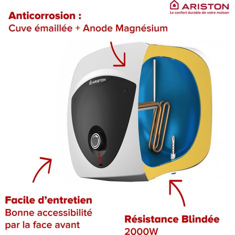 Chauffe-eau Electrique ANDRIS LUX 15L Sur Évier - Ariston Professionnel — photo 4