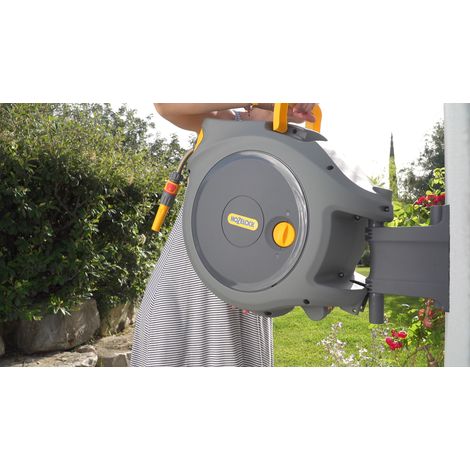 Dévidoir automatique à fixation murale - Auto Reel 20m - HOZELOCK -  Garantie 2 ans + 3 ans d’extension de garantie — photo 3