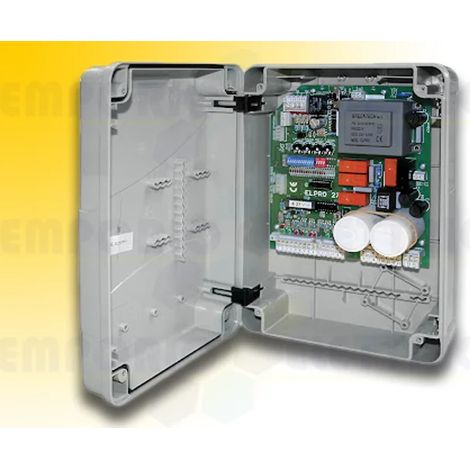 Carte programmateur universel pour motorisations – Alimentation monophasée 230V – Temps de travail 0-120s – 7047L – Fadini — photo 2