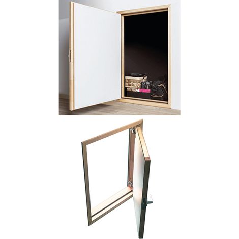 Echelle Direct – Trappe de visite 60x80cm avec isolation thermique 0.68 W/m²K – Poignée universelle pour fermeture étanche – DWT60X80 — photo 3
