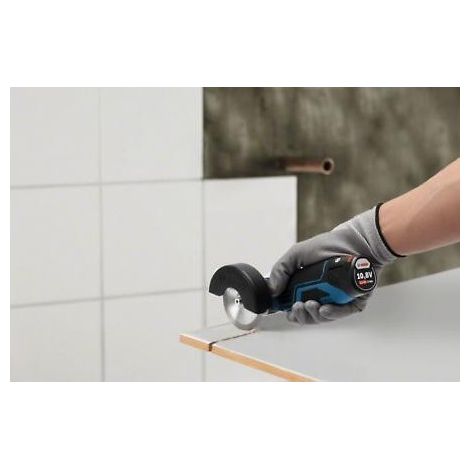 Meuleuse GWS 12V -76V-EC Ø76 mm - BOSCH - Sans batterie, ni chargeur - 3 Disques - L-Boxx - 06019F2003 — photo 6