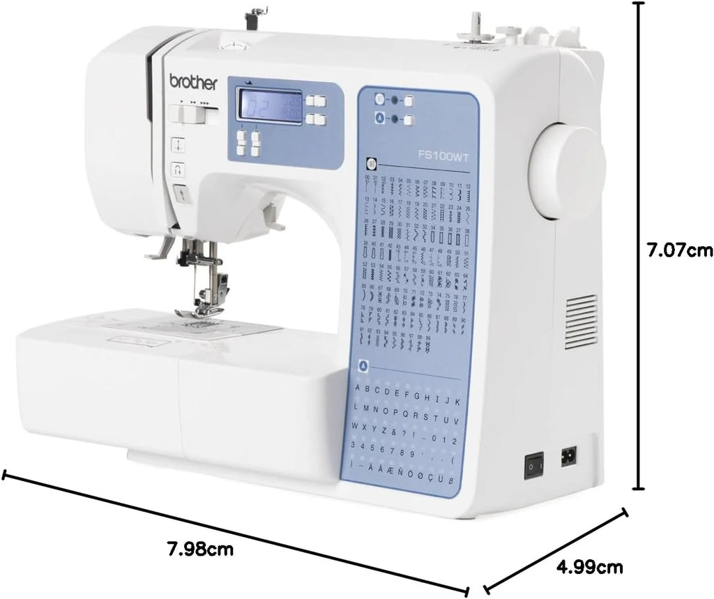 2026 Machine à coudre Brother FS100WT - Quilting et patchwork