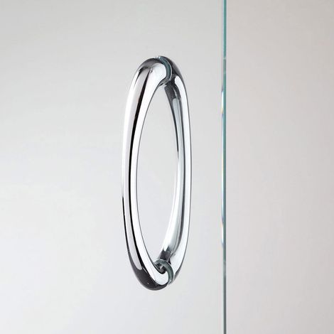 Idralite – Porte de douche coulissante 120 cm – Verre de sécurité 6mm – Hauteur 185 cm – Système Click&Clean – Ouverture à droite ou gauche — photo 5