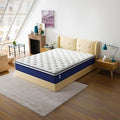 Stanew – Matelas à ressorts ensachés 140x190 cm – 25 cm d'épaisseur – 7 zones – fermeté modérée – respirant et antibactérien — photo 1