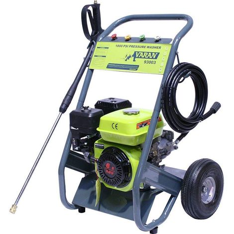 Varan Motors – Nettoyeur haute pression thermique 2100 PSI 150 BAR – Moteur 163cc 6.5CV – Débit 8 L/min – Pour nettoyage efficace véhicules et surfaces — photo 4