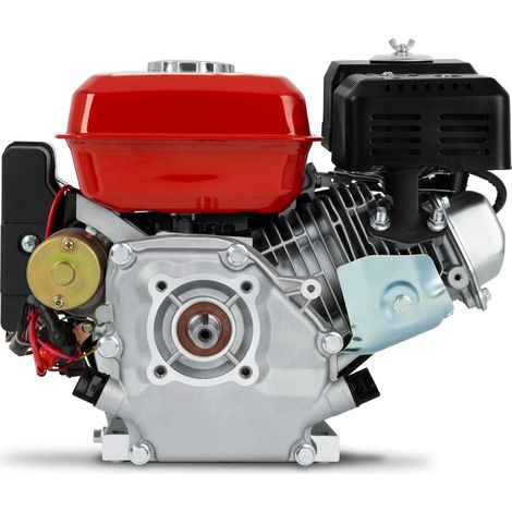 Eberth – Moteur thermique essence 6,5CV 196cc 4T arbre 19mm – Démarrage électrique E-Start – Compatible avec pompes et tracteurs — photo 3