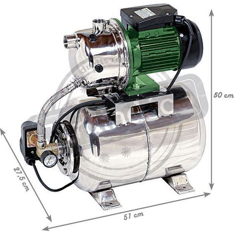 Surpresseur Surjet inox 970 W - 24 Litres — photo 4