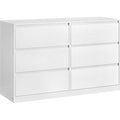 Vasagle – Commode moderne 6 tiroirs 40 x 119,4 x 75 cm – Panneaux MDF et aggloméré – Sécurité anti-basculement – Rangement optimisé — photo 1
