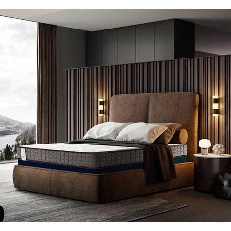 Iztoss – Matelas mémoire de forme 180x200cm – Épaisseur 15 cm – 7 zones de confort – Mousse haute densité respirante – Soutien ergonomique — photo 1