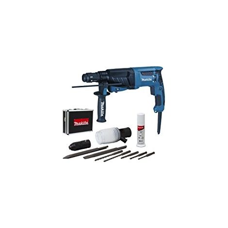 Perforateur burineur MAKITA HR2630TX4 - 800W - SDS-Plus - En coffret avec kit d'accessoires — photo 6