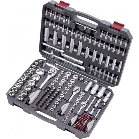 Coffret clés + douilles 1/4 -3/8 -1/2 - KRAFTWERK — photo 1