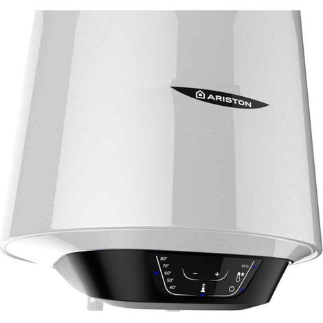 Ariston Group – Chauffe-eau à accumulation 50L vertical – Résistance blindée – Classe énergétique B – Écran LCD – Fonction Eco Evo – Technologie Waterplus — photo 2