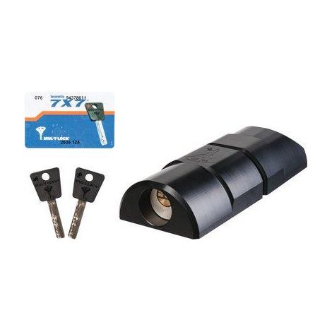 Mul-T-Lock – Serrure antivol utilitaire Armadlock pour portes arrières – Haute sécurité avec pêne renforcé – Verrouillage par système de poussoir – 2 clés fournies — photo 4