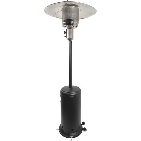 Happy Garden – Parasol chauffant OSLO – Gaz 12kW – Acier inoxydable – Surface de chauffe 30m² – Système d'allumage piézo — photo 2