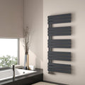 EMKE Sèche-serviette eau chaude, 1320x600mm - Anthracite Sèche-serviettes Panneau Plat — photo 1