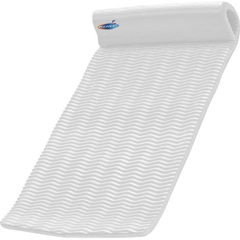 Matelas gonflable de piscine 172x68cm – Mousse épaisse 3cm – Résistant et confortable – Coloris blanc – Kerlis — photo 5