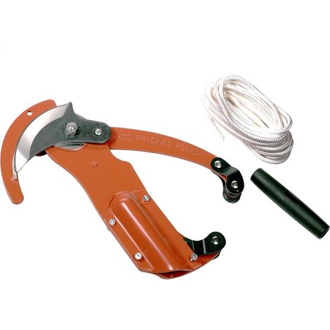 Jardiaffaires – Kit échenilloir Bahco P34-37 – Scie arboricole 360mm à dents en acier trempé – Perche télescopique aluminium 2 à 5 mètres – Pour coupes jusqu'à 40mm — photo 2