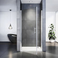 SIRHONA Porte de Douche 90 x 185 cm pivotante extensible verre trempé 6mm Joint de bas étanche,SIRHONA — photo 1