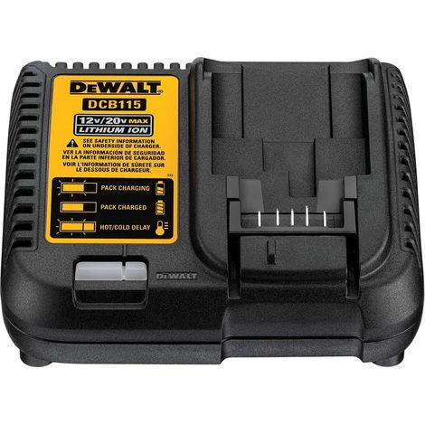 Pack de 2 batteries DEWALT DCB115P2 - XR 18V 5Ah Li-Ion avec chargeur — photo 4