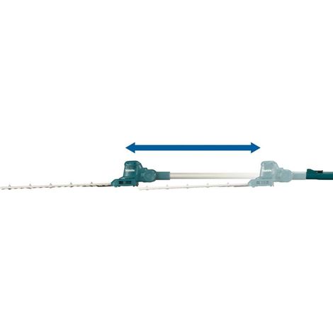 Makita – Taille-haie télescopique 46 cm 18V – Moteur Brushless – Technologie XPT – Pour branches jusqu'à 10 mm – DUN461WZ — photo 3