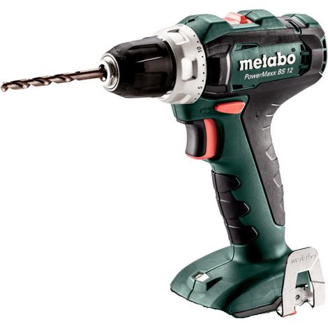 Metabo – Perceuse-visseuse sans fil 12V – Couple 40Nm – Éclairage LED intégré – Crochet de ceinture – Mandrin à serrage rapide