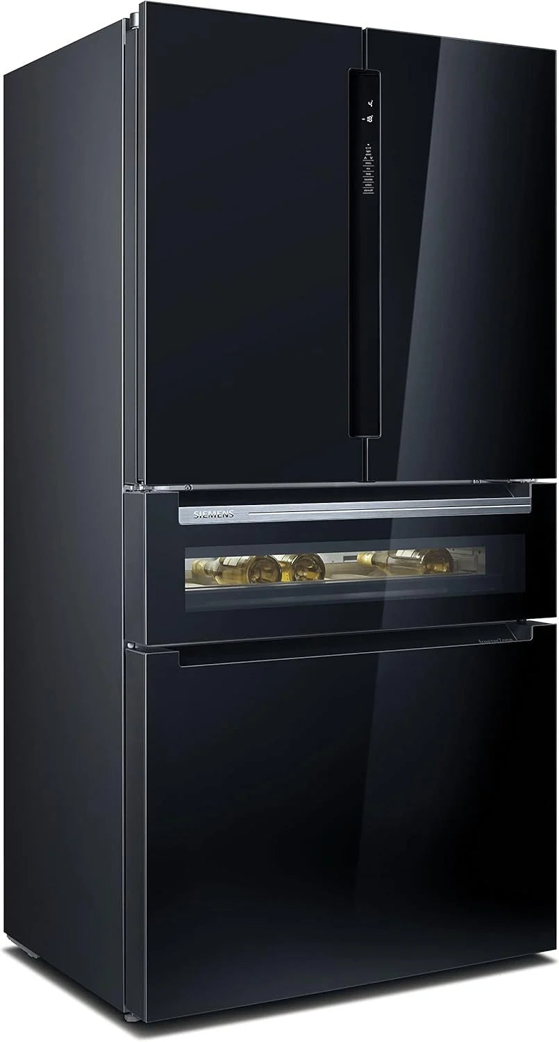 2026 SIEMENS KF96NVPEA iQ300 Multi-Door-Kühlschrank, 183 x 91 cm, 405 L Kühlen & 200 L Gefrieren, hyperFresh längere Frische