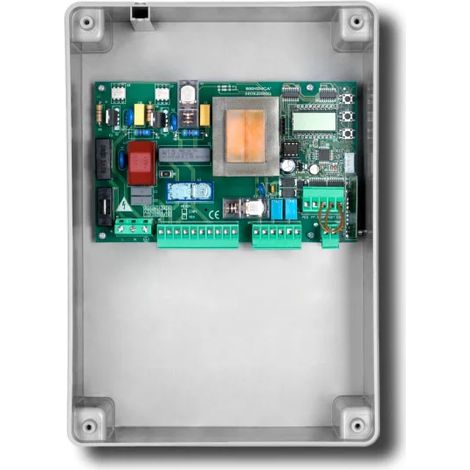 Beninca – Armoire de commande 230V HEADY – Centrale pour 1 ou 2 actionneurs – Affichage LCD intégré – Récepteur radio 433,92 MHz — photo 1