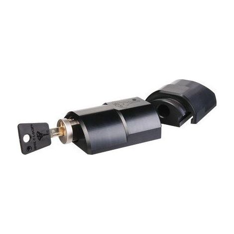 Mul-T-Lock – Serrure antivol utilitaire Armadlock pour portes arrières – Haute sécurité avec pêne renforcé – Verrouillage par système de poussoir – 2 clés fournies — photo 6