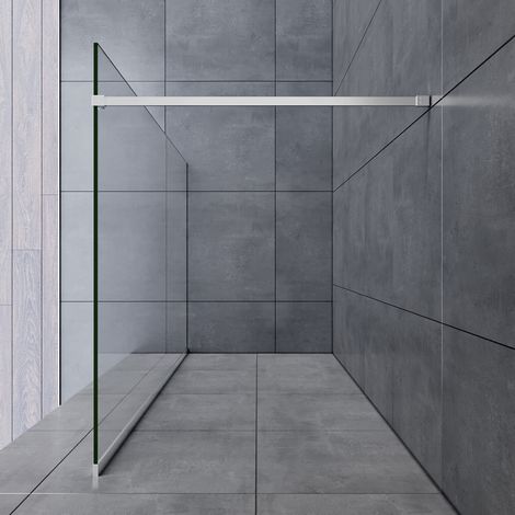SONNI 110x200cm Walk in Paroi de douche, NANO ESG 8mm, Paroi de douche en verre avec stabilisateur — photo 2