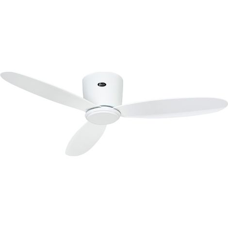 Casafan – Ventilateur de plafond 311283 112 cm – 4 pales blanches – Moteur DC silencieux – Fonction été/hiver – Installation sans barre — photo 6