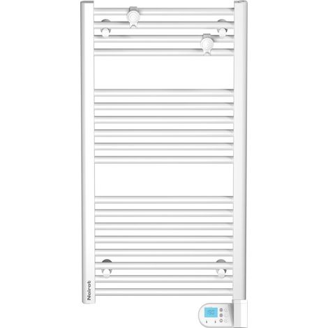 Radiateur sèche-serviettes à inertie fluide NOIROT Flobain Neo 500W blanc — photo 1
