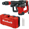 Einhell Marteau Démolisseur TE-DH 32 (1500 W, force de frappe de 32 J, mandrin SDS-max, poignée principale anti-vibration + revêtement souple Softgrip, vendu avec pointeau et burin plat + E-box) — photo 1