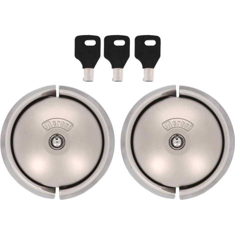 Lot de 2 serrures antivol utilitaire MERONI UFO Classic — photo 4