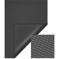 Wiltec Bâche à bulles solaire rectangulaire pour piscine, 5 x 8 m, 400 µ, en PE, couleur noire, couverture piscine, chauffage piscine — photo 1