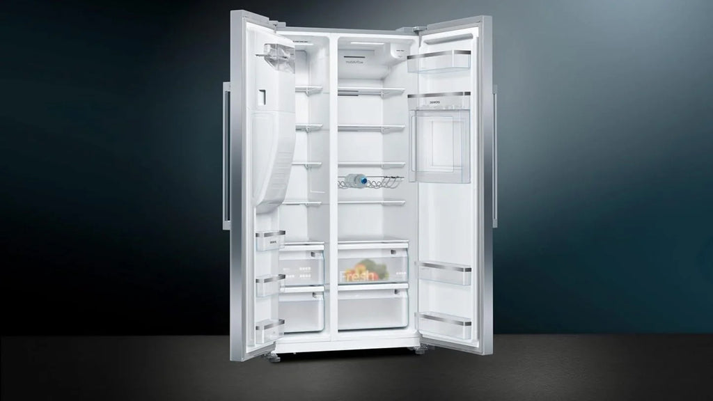 2026 SIEMENS KF96NVPEA iQ300 Multi-Door-Kühlschrank, 183 x 91 cm, 405 L Kühlen & 200 L Gefrieren, hyperFresh längere Frische