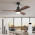 HOXILEELEO - Sofucor Ventilateur de Plafond Lumière - 6 Vitesses - Moteur Courant Continu Économe en Énergie - 132cm — photo 1