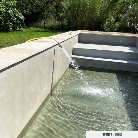 Arcane Industries – Enduit d'étanchéité piscine béton 25 kg – Résistant à la contre-pression – Application sur supports humides – Non toxique, imperméable — photo 3
